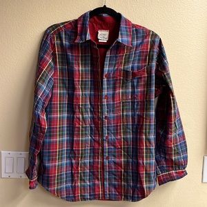 Koret City Blues Reversible Vintage cotton long sleeve button women’s shirt